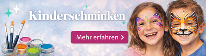 Kreatives Kinderschminken für Kindergeburtstage, Feste & Events
