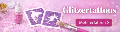 Glitzertattoos für Kinder und Erwachsene auf Events in Worms und Umgebung